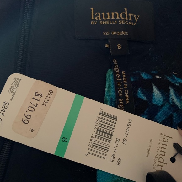 Laundry by Shelli Segal Sleeveless Abstract Mini Dress By Nordstrom Size 8 - Picture 8 of 8